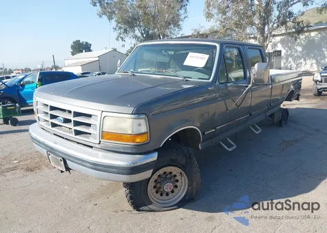 1993 Ford F350 из США, поврежденный, VIN 2FTJW36G0PCA47640